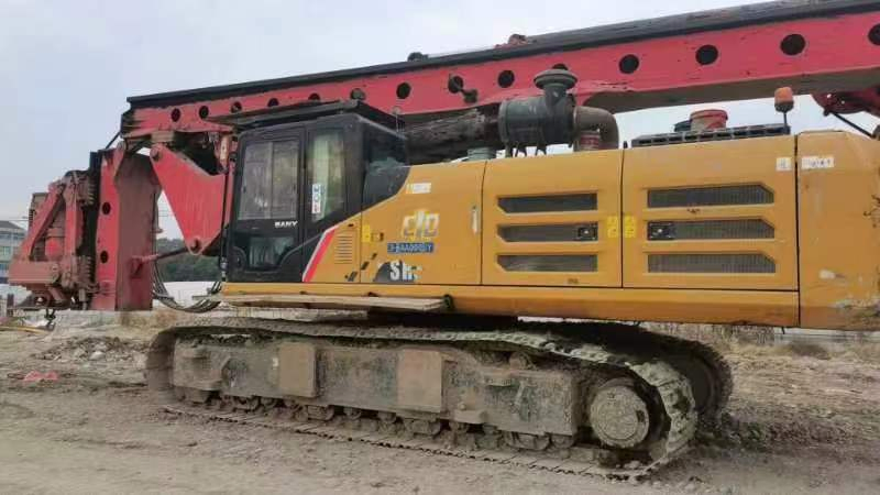 Sr445 Rotary Drilling Rig Engineering Machinery Pile Driverused-7
