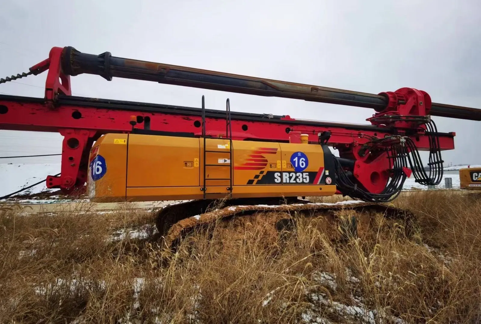 Sr445 Rotary Drilling Rig Engineering Machinery Pile Driverused-12