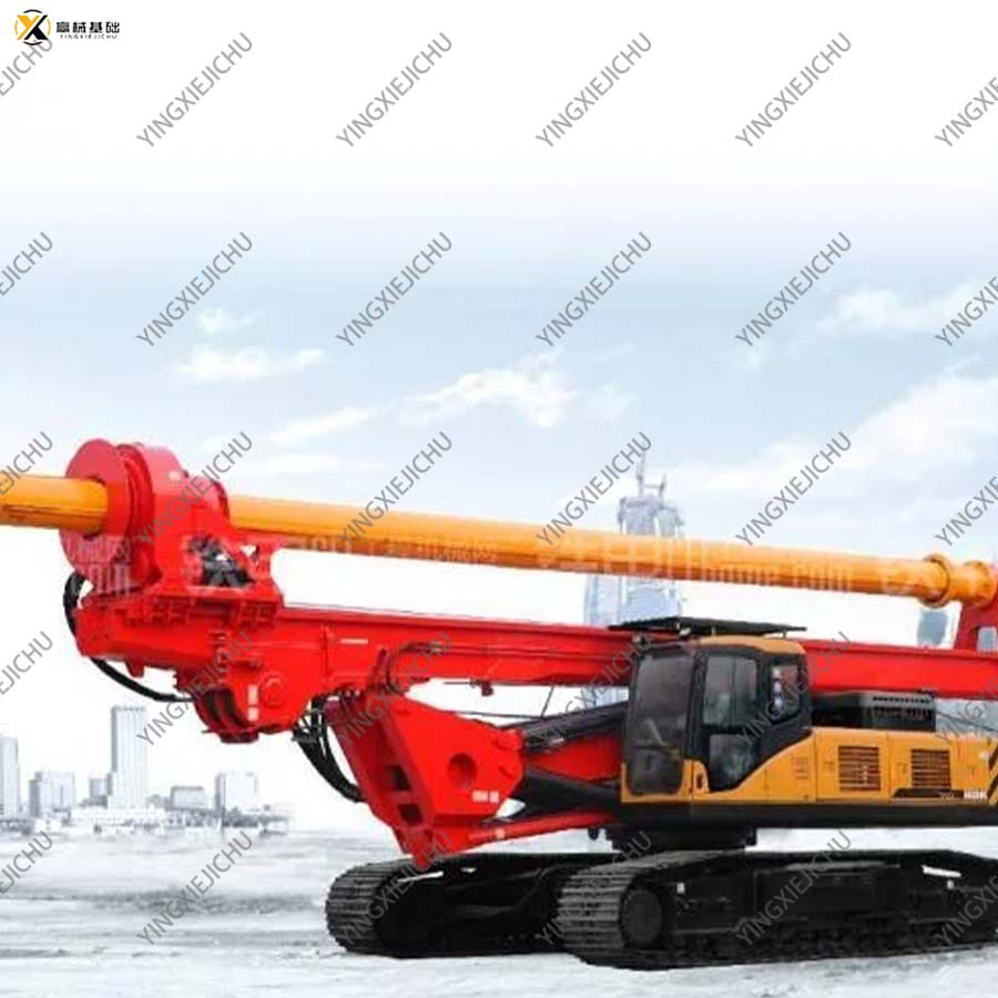 Sr445 Rotary Drilling Rig Engineering Machinery Pile Driverused-13