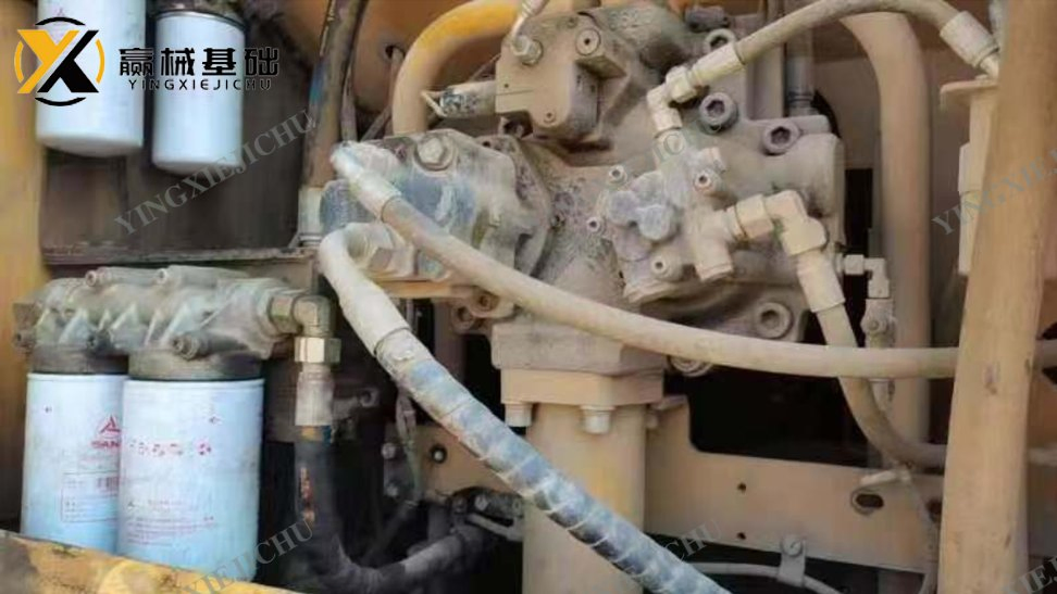 Sr445 Rotary Drilling Rig Engineering Machinery Pile Driverused-15