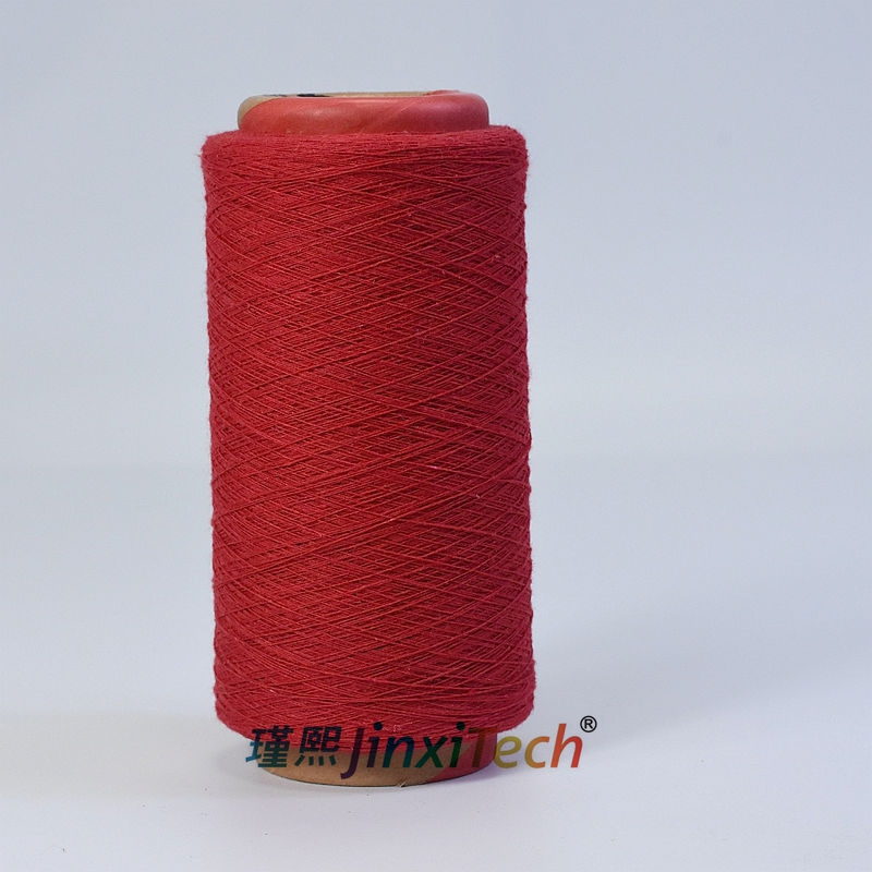High Quality Grs Certified Open End Color Yarn Recycled Cotton Carded Rg Yarn Ne12s Ne16s Ne18s for Socks-5