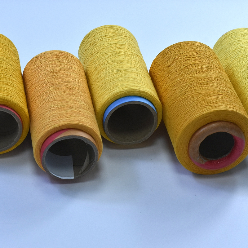 High Quality Grs Certified Open End Color Yarn Recycled Cotton Carded Rg Yarn Ne12s Ne16s Ne18s for Socks-7