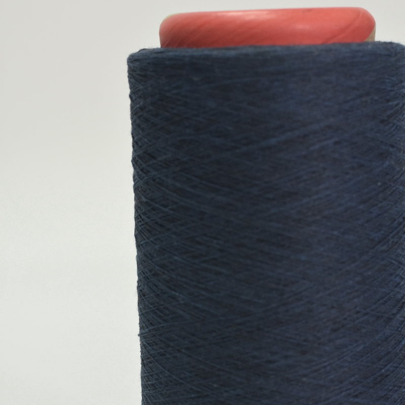 High Quality Grs Certified Open End Color Yarn Recycled Cotton Carded Rg Yarn Ne12s Ne16s Ne18s for Socks-9