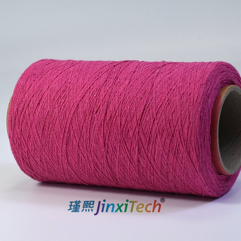 High Quality Grs Certified Open End Color Yarn Recycled Cotton Carded Rg Yarn Ne12s Ne16s Ne18s for Socks-10