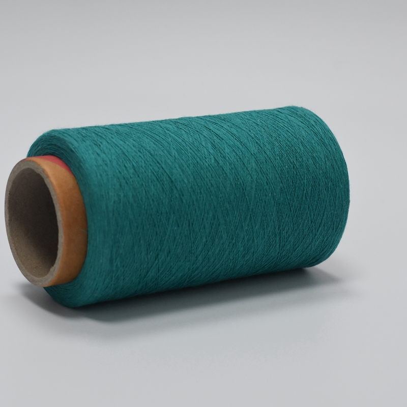 High Quality Grs Certified Open End Color Yarn Recycled Cotton Carded Rg Yarn Ne12s Ne16s Ne18s for Socks-13