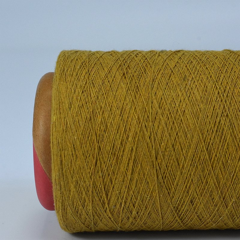 High Quality Grs Certified Open End Color Yarn Recycled Cotton Carded Rg Yarn Ne12s Ne16s Ne18s for Socks