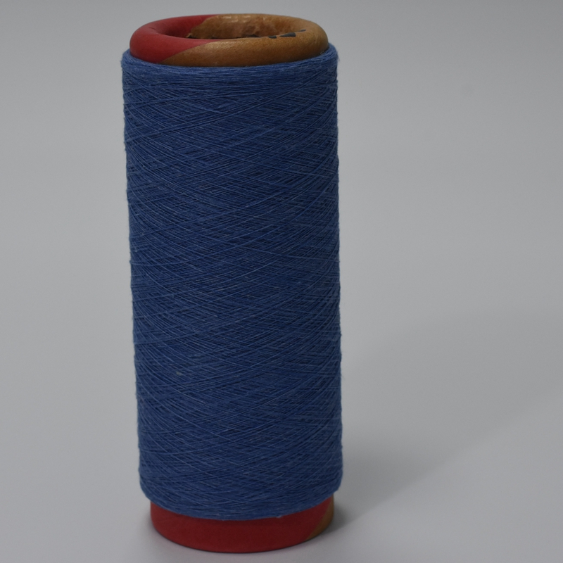 Wholesale Eco-Friendly Regenerated CVC Yarn Recycled OE Yarn Color Customizable for Weaving Material-1