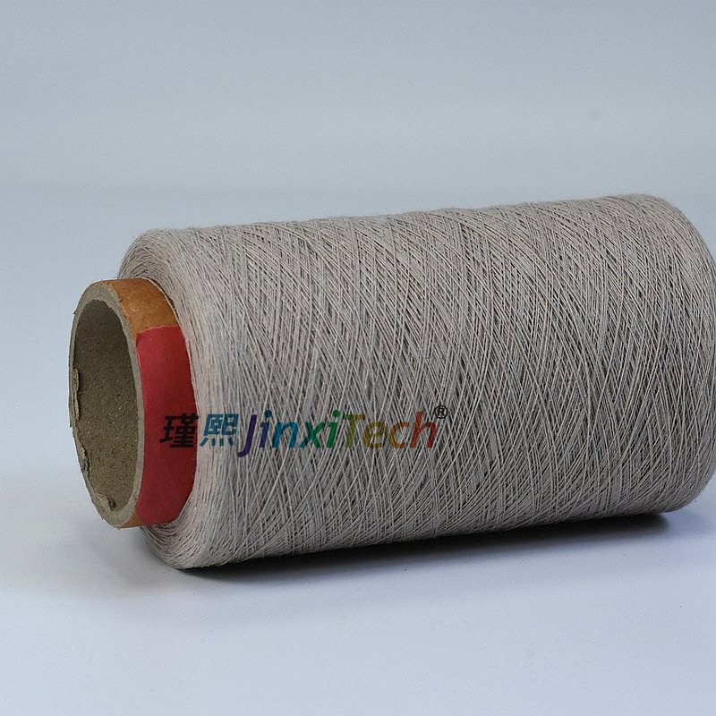 Wholesale Eco-Friendly Regenerated CVC Yarn Recycled OE Yarn Color Customizable for Weaving Material-4