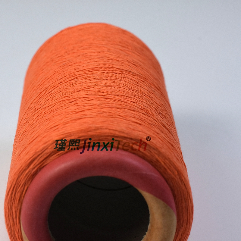 Wholesale Eco-Friendly Regenerated CVC Yarn Recycled OE Yarn Color Customizable for Weaving Material-8