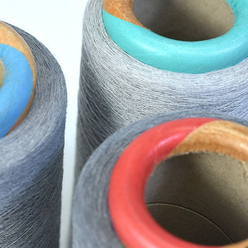 Wholesale Eco-Friendly Regenerated CVC Yarn Recycled OE Yarn Color Customizable for Weaving Material-10