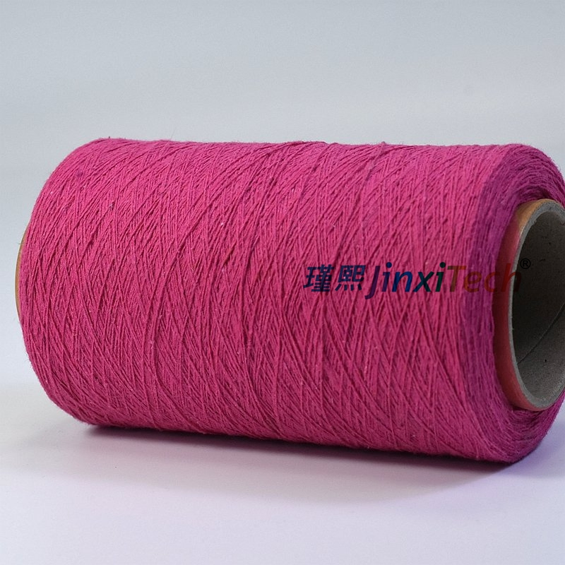 Wholesale Eco-Friendly Regenerated CVC Yarn Recycled OE Yarn Color Customizable for Weaving Material-15