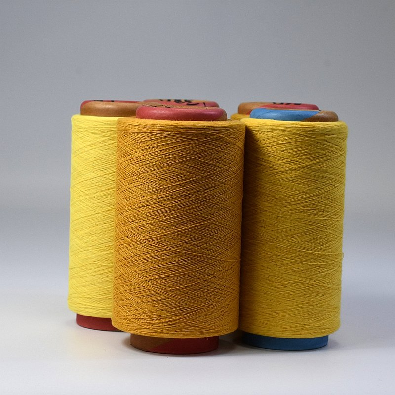 Fast Shipping Colorful Blended Cotton Polyester Weaving OE Yarn Regenerated Ne1-Ne32-4