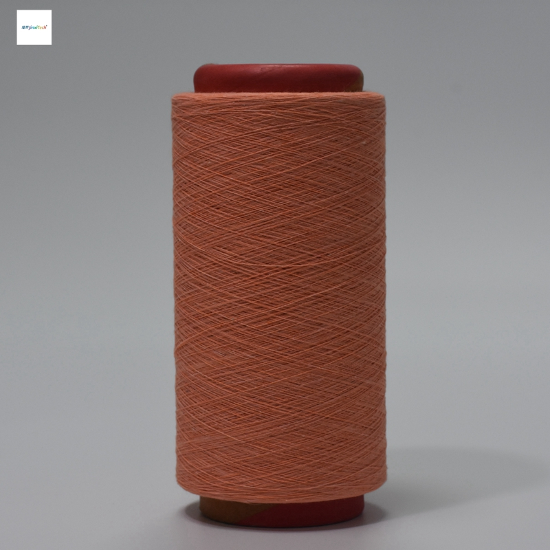 Fashionable Grs Certified Recycled Open End Cotton Polyester Yarn Ne1-Ne32 Rosso for Knitting and Weaving-7