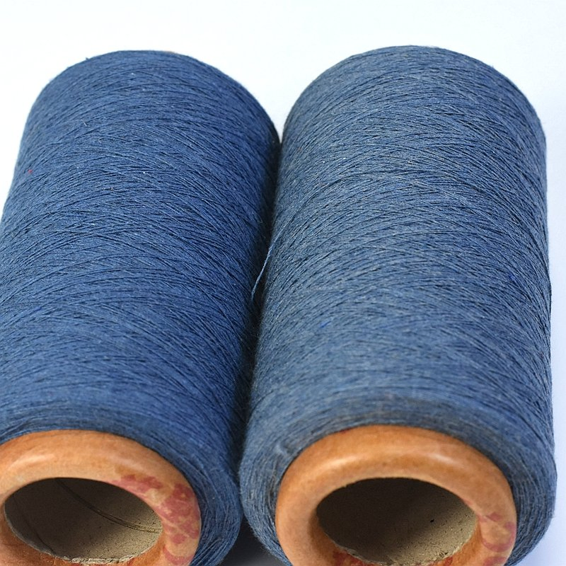 Fashionable Grs Certified Recycled Open End Cotton Polyester Yarn Ne1-Ne32 Rosso for Knitting and Weaving-8