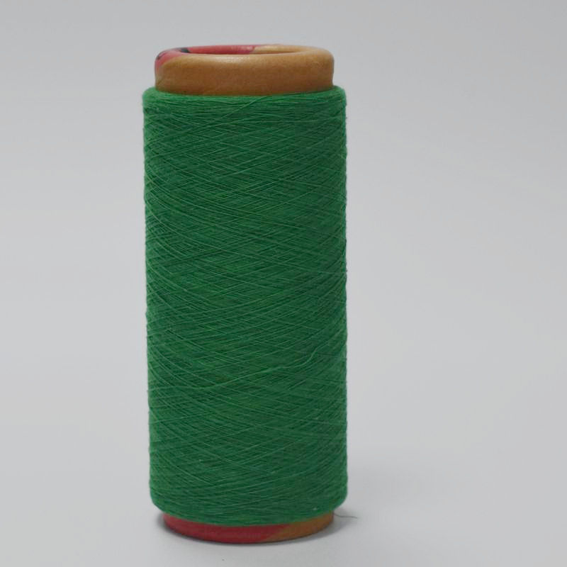Fashionable Grs Certified Recycled Open End Cotton Polyester Yarn Ne1-Ne32 Rosso for Knitting and Weaving-9