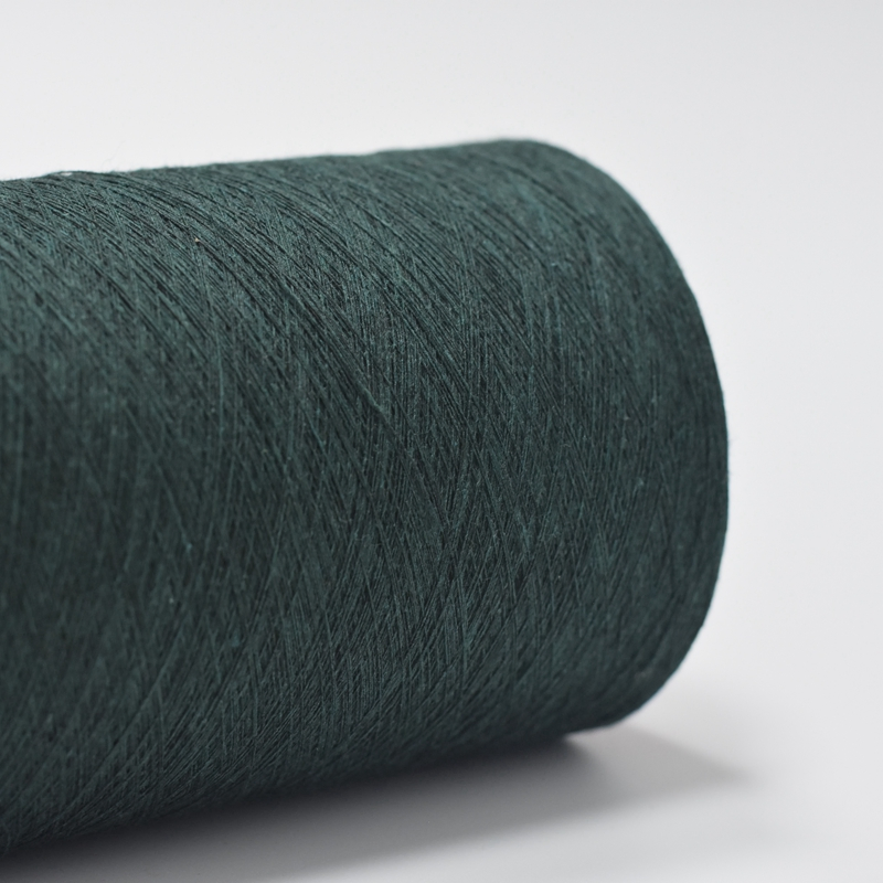 Fashionable Grs Certified Recycled Open End Cotton Polyester Yarn Ne1-Ne32 Rosso for Knitting and Weaving-10