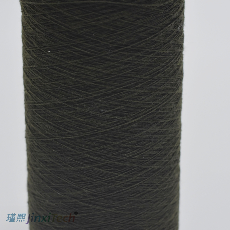 Fashionable Grs Certified Recycled Open End Cotton Polyester Yarn Ne1-Ne32 Rosso for Knitting and Weaving-14