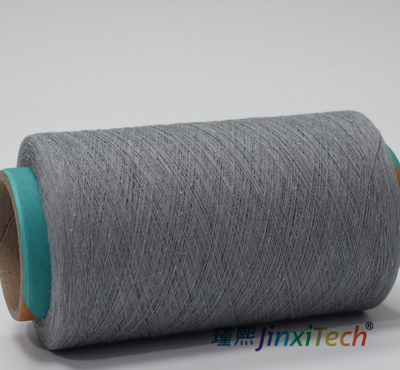 Fashionable Grs Certified Recycled Open End Cotton Polyester Yarn Ne1-Ne32 Rosso for Knitting and Weaving-15