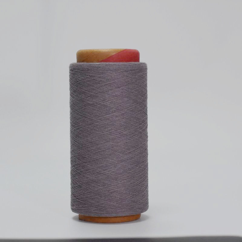 Wholesale Eco-Friendly Cotton Polyester Regenerated Carded Yarn Rosso Versatile Use 65/35, 50/50, 35/65 or Customized-2