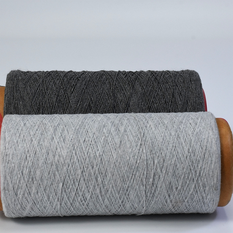 Wholesale Eco-Friendly Cotton Polyester Regenerated Carded Yarn Rosso Versatile Use 65/35, 50/50, 35/65 or Customized-3