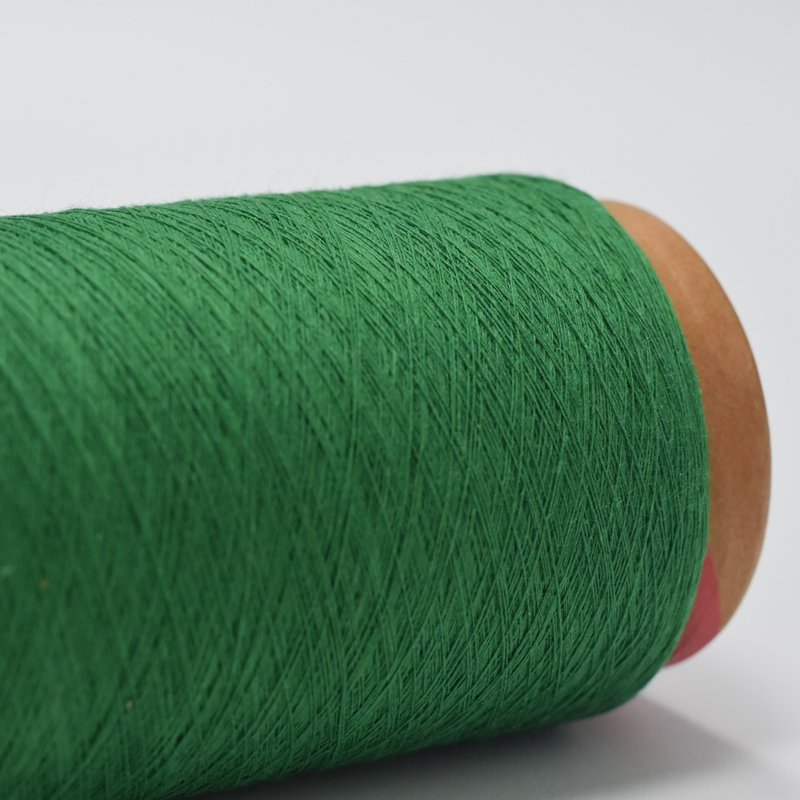 Wholesale Eco-Friendly Cotton Polyester Regenerated Carded Yarn Rosso Versatile Use 65/35, 50/50, 35/65 or Customized-10