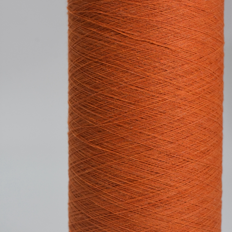 Wholesale Eco-Friendly Cotton Polyester Regenerated Carded Yarn Rosso Versatile Use 65/35, 50/50, 35/65 or Customized-18
