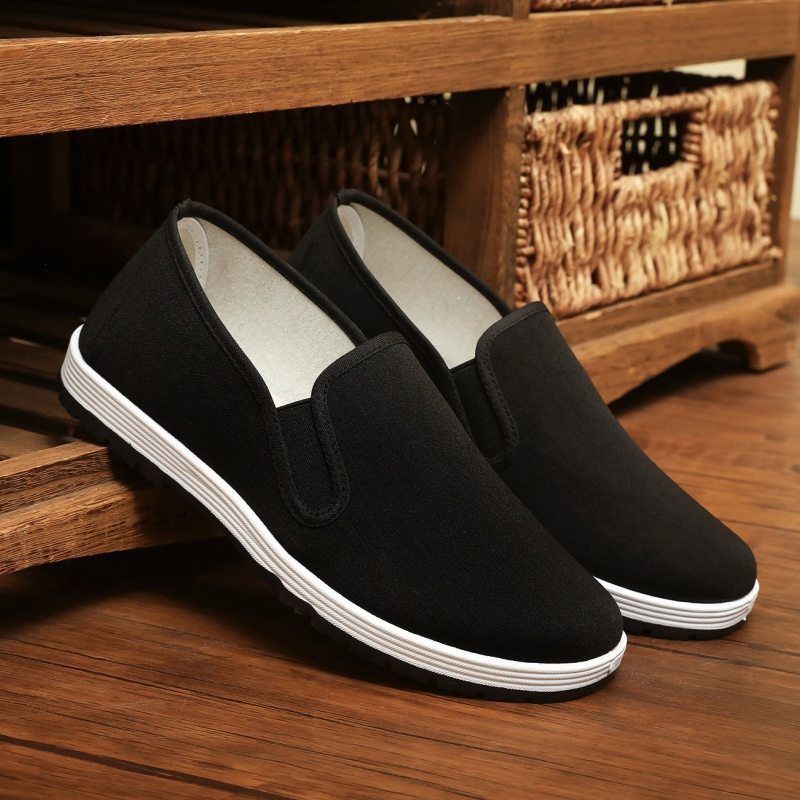 Man Fashion Shoes Casual Man Leisure Canvas Shoes-2