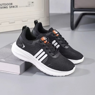 Summer Men Casual Shoes High Quality Flat Student School Shoes-4