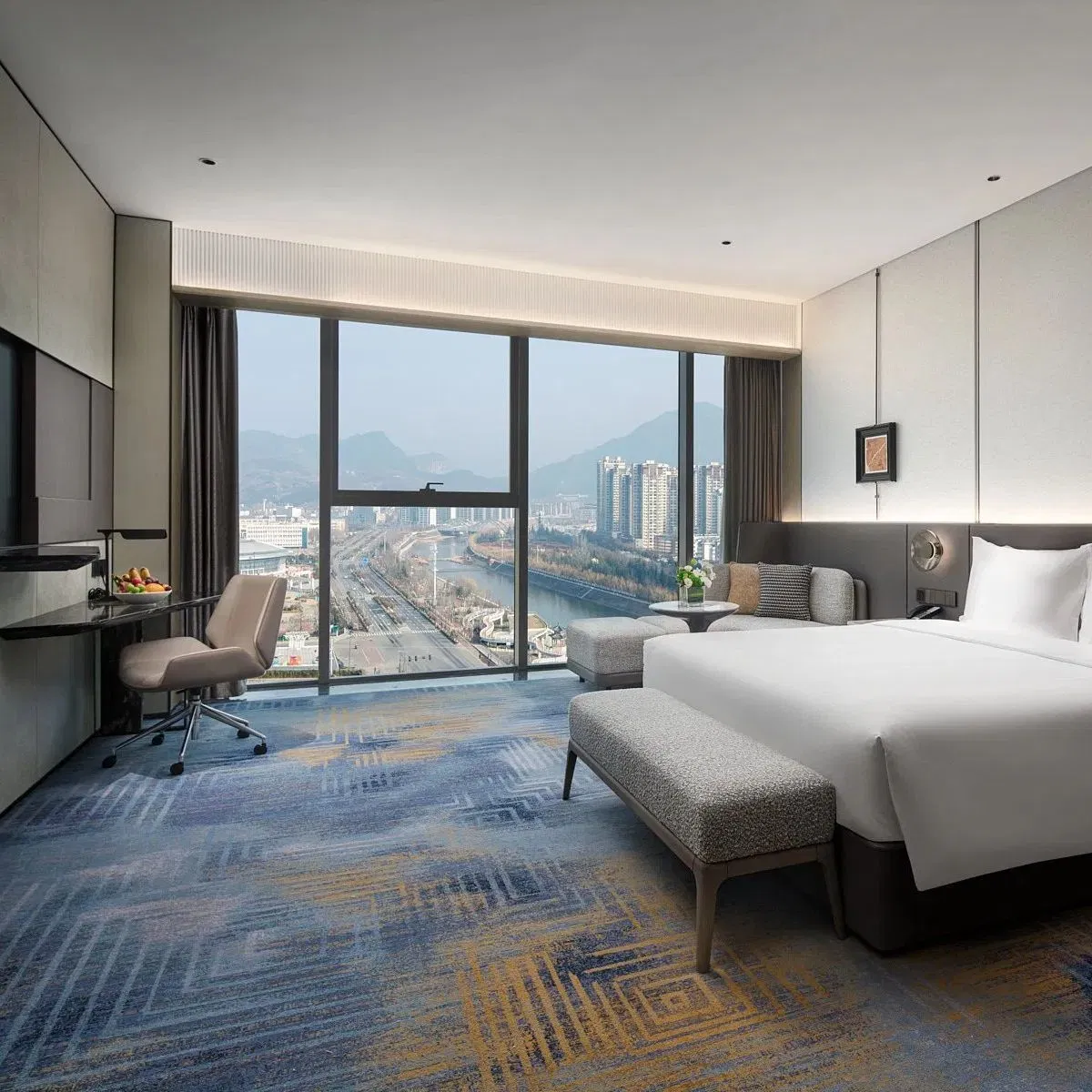 Bilido Casa Luxury Hotel Bedroom Wooden Furniture for Elegant Apartments and Villas Hotel Full Room Furniture Sets Project Hospitality-16
