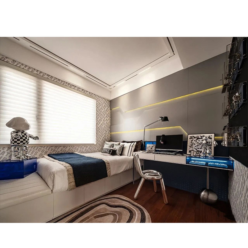 Bilido Casa Minimalist Budget Hotel Wooden Furniture Collection for Commercial Modern Bedroom Sets-2