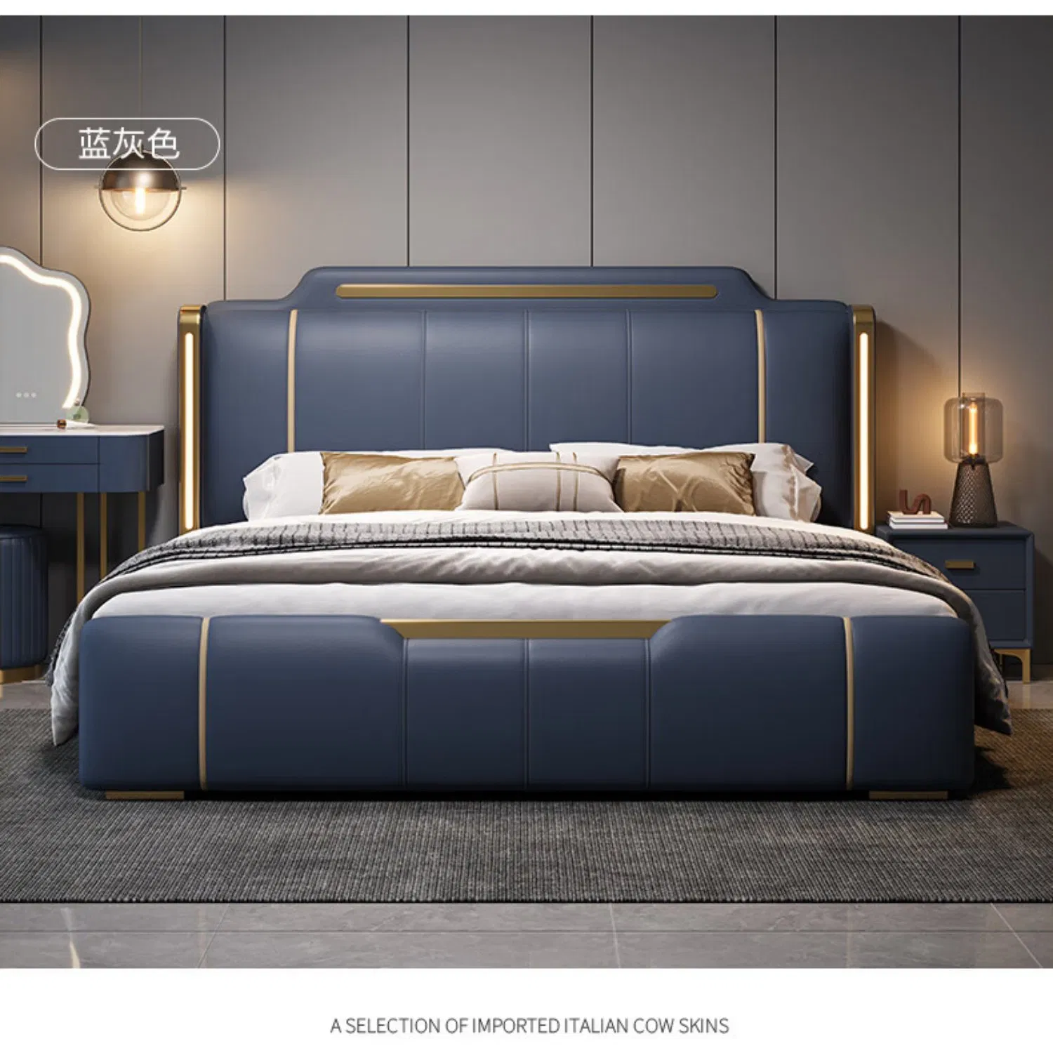 Bilido Casa Minimalist Budget Hotel Wooden Furniture Collection for Commercial Modern Bedroom Sets-10