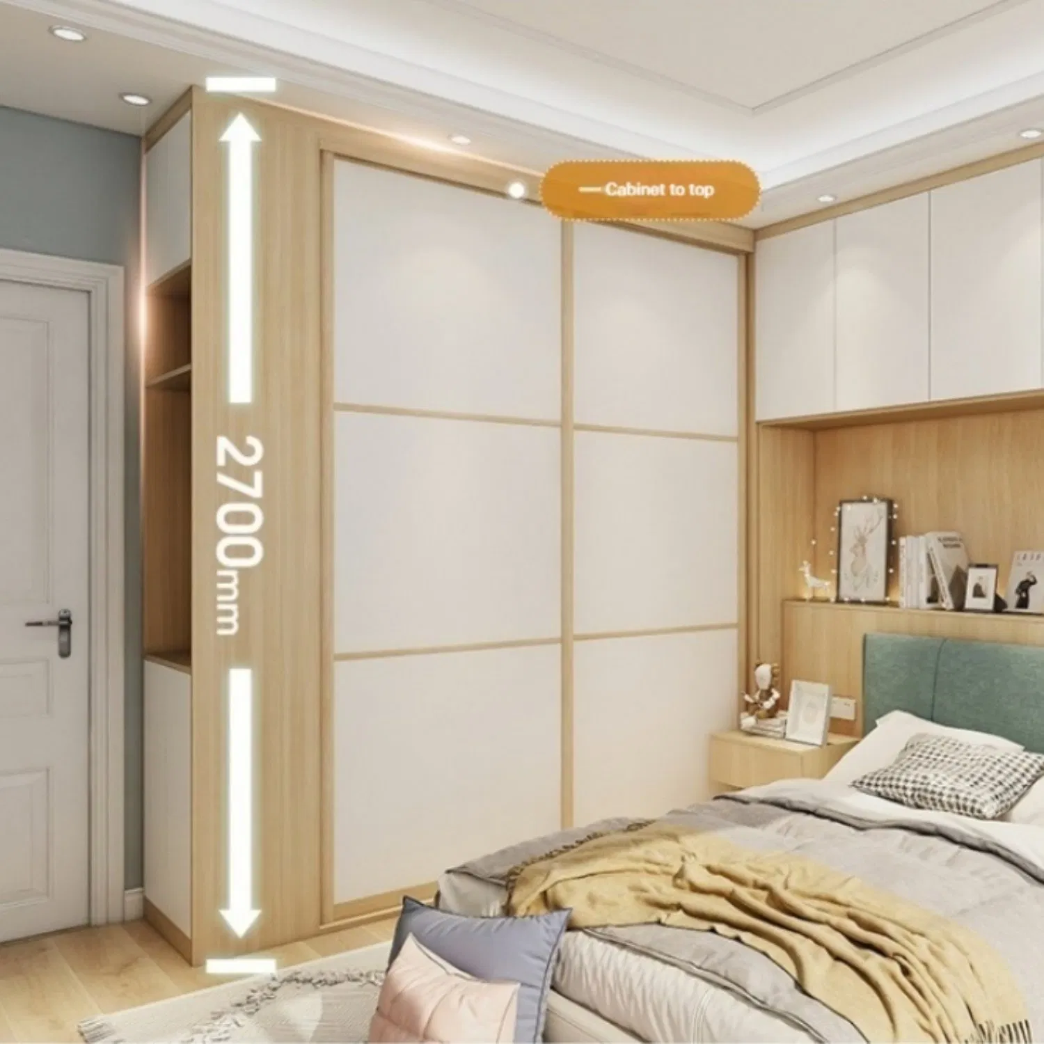 Bilido Casa Minimalist Budget Hotel Wooden Furniture Collection for Commercial Modern Bedroom Sets-16