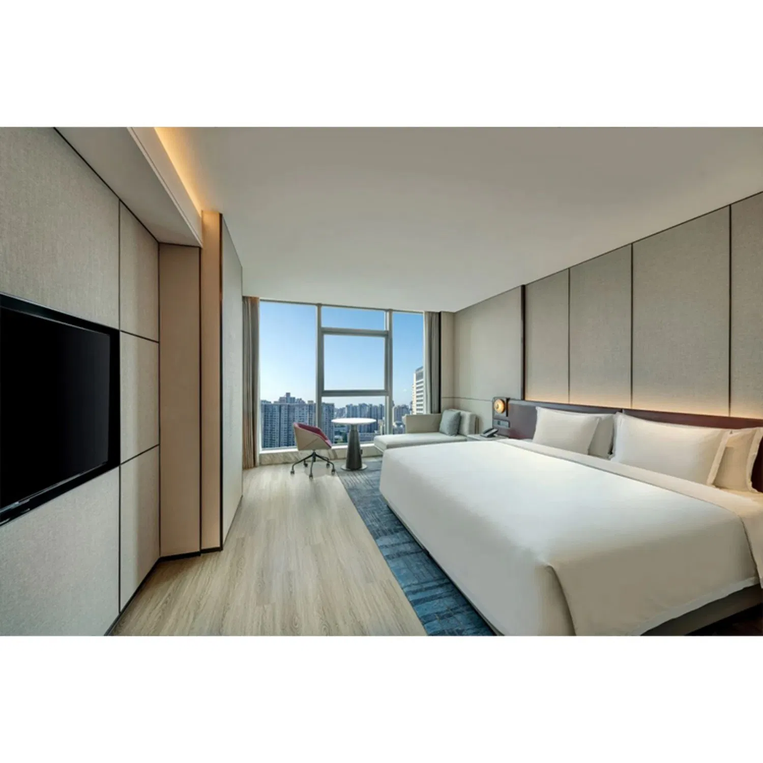 Bilido Casa Custom Design, Production & Installation for FF&E Projects Hotel Bedroom Furniture Solutions-17