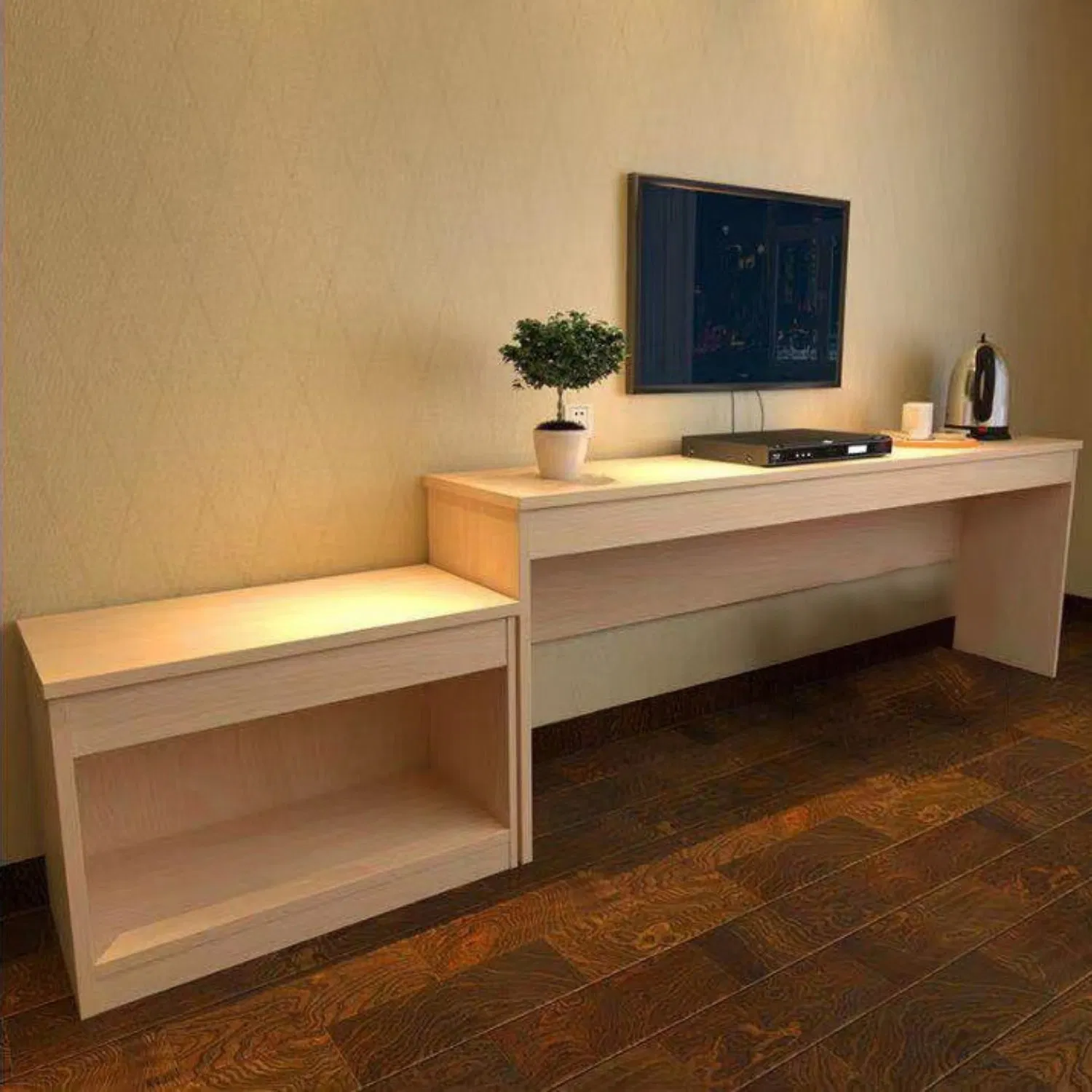 Bilido Casa Smart Bed Sets with USB Ports, LED Lighting & Modular Wardrobes Modern Custom Hotel Bedroom Furniture-18